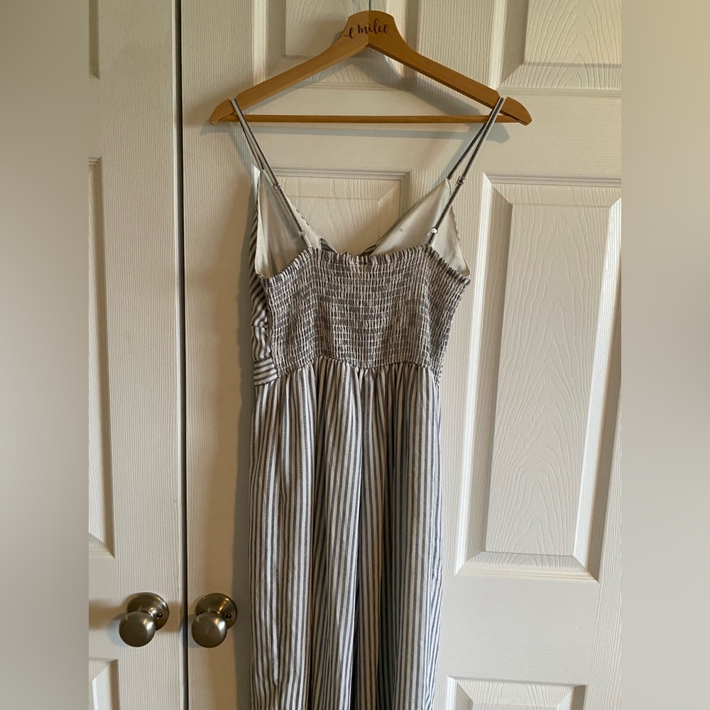 Striped jumpsuit - Picture 2 of 6